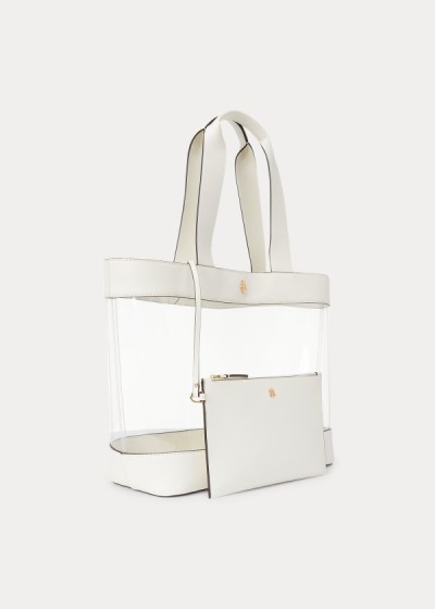 Ralph Lauren Clear Medium Tote Bag Dame Danmark (FIJOL6398)